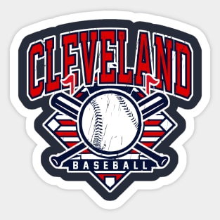 Vintage Cleveland Baseball Sticker